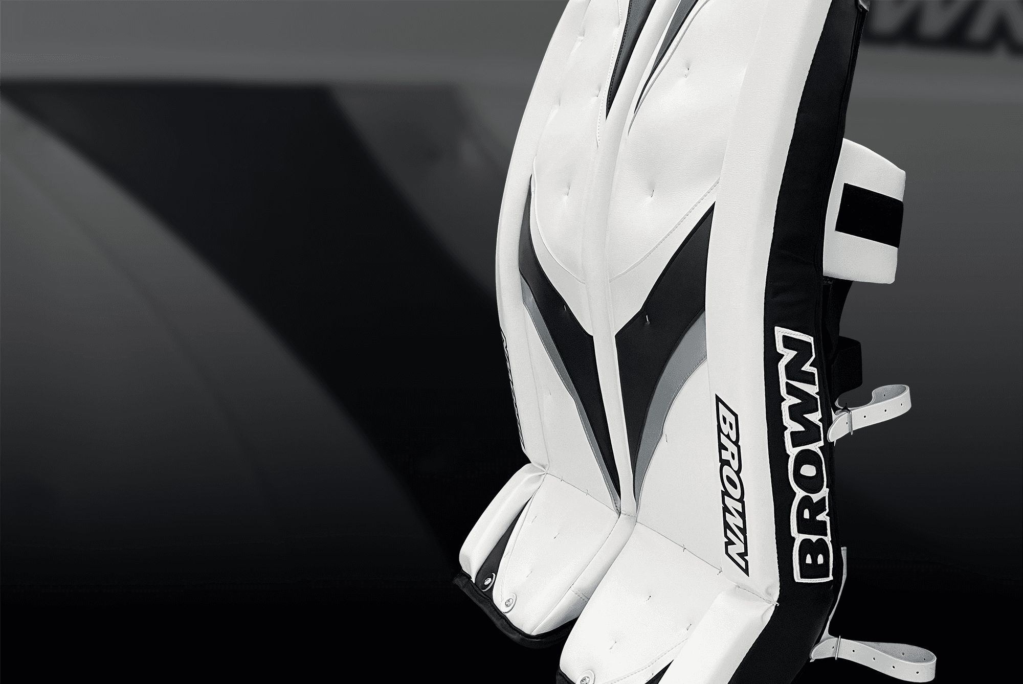 Front of 2500 leg pads