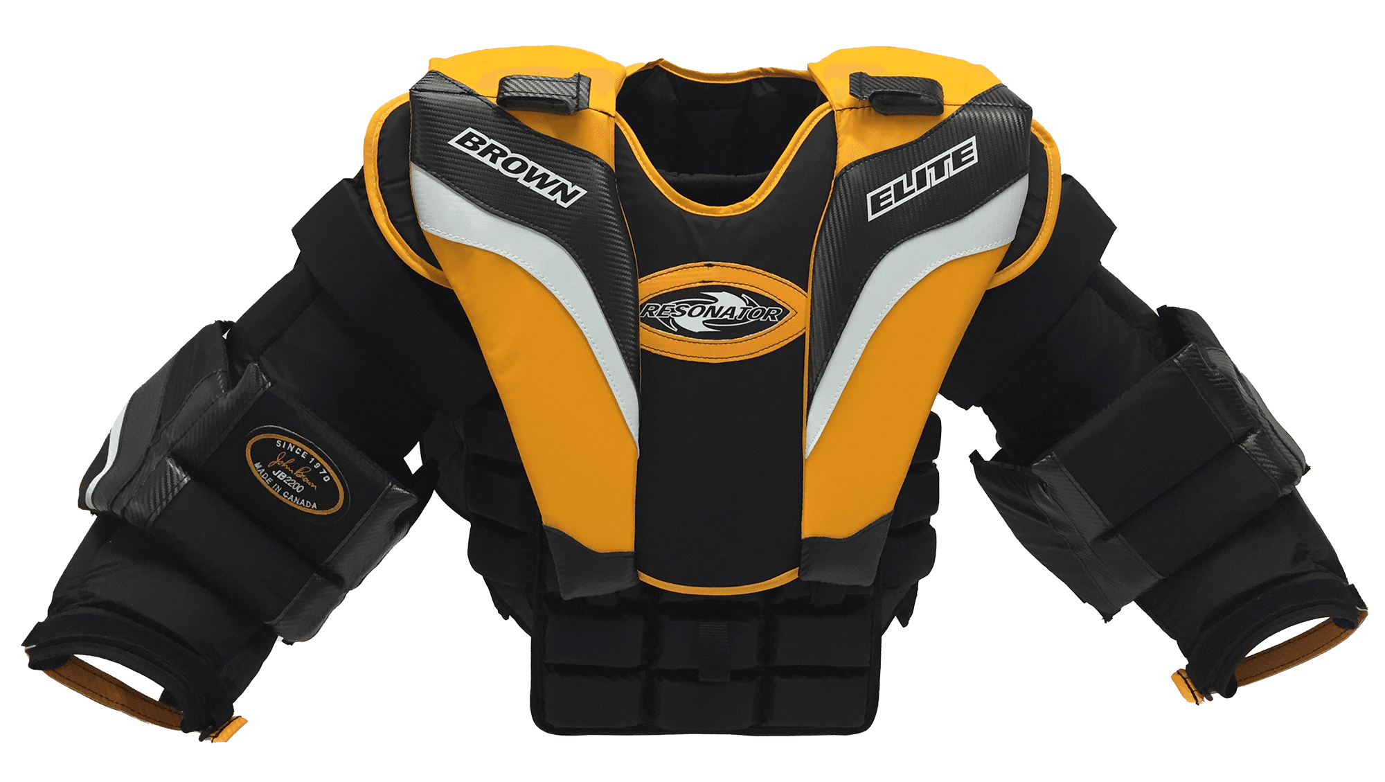 Chest and Arm Protectors - Brown Hockey