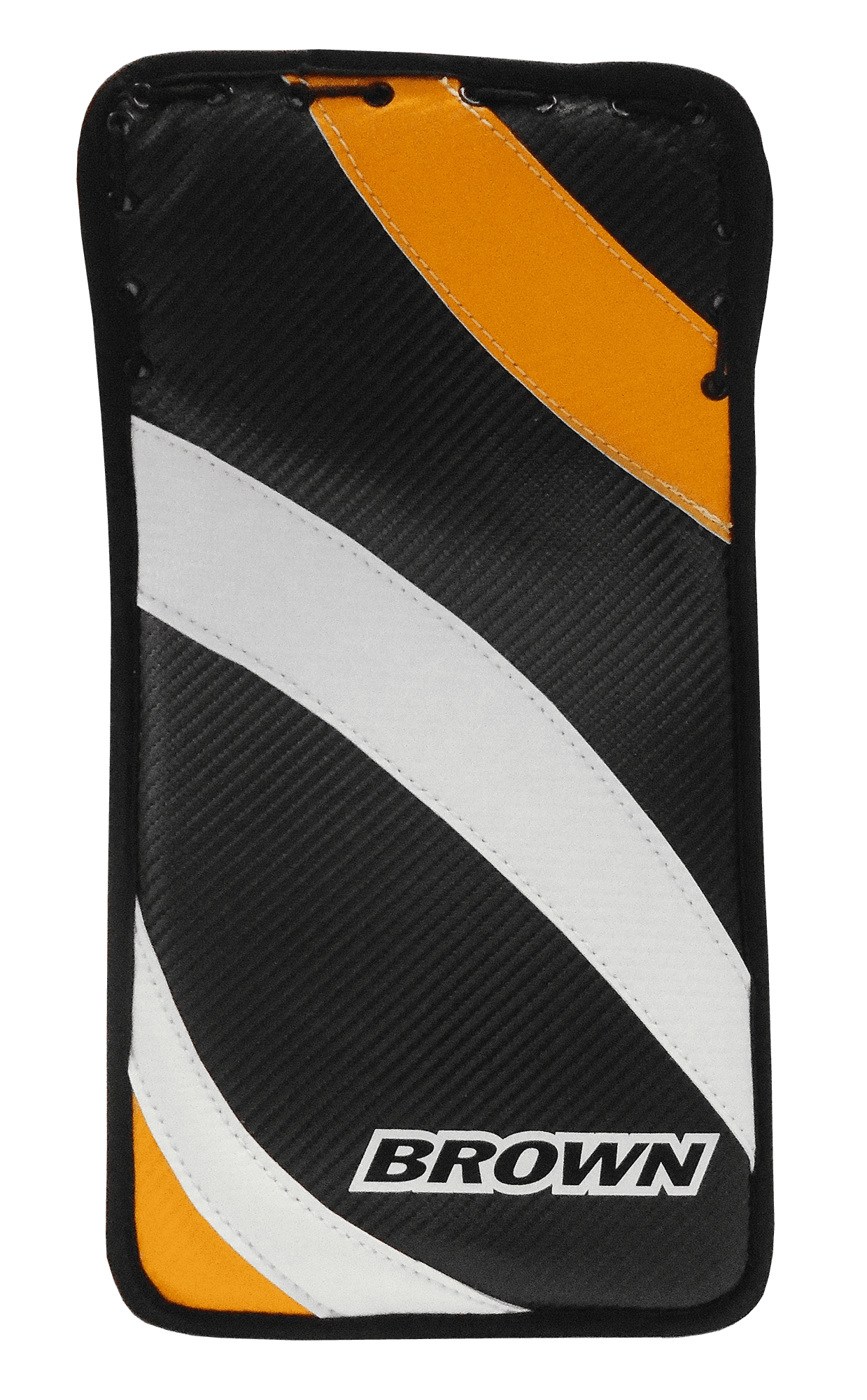2500 black, yellow and white stick glove