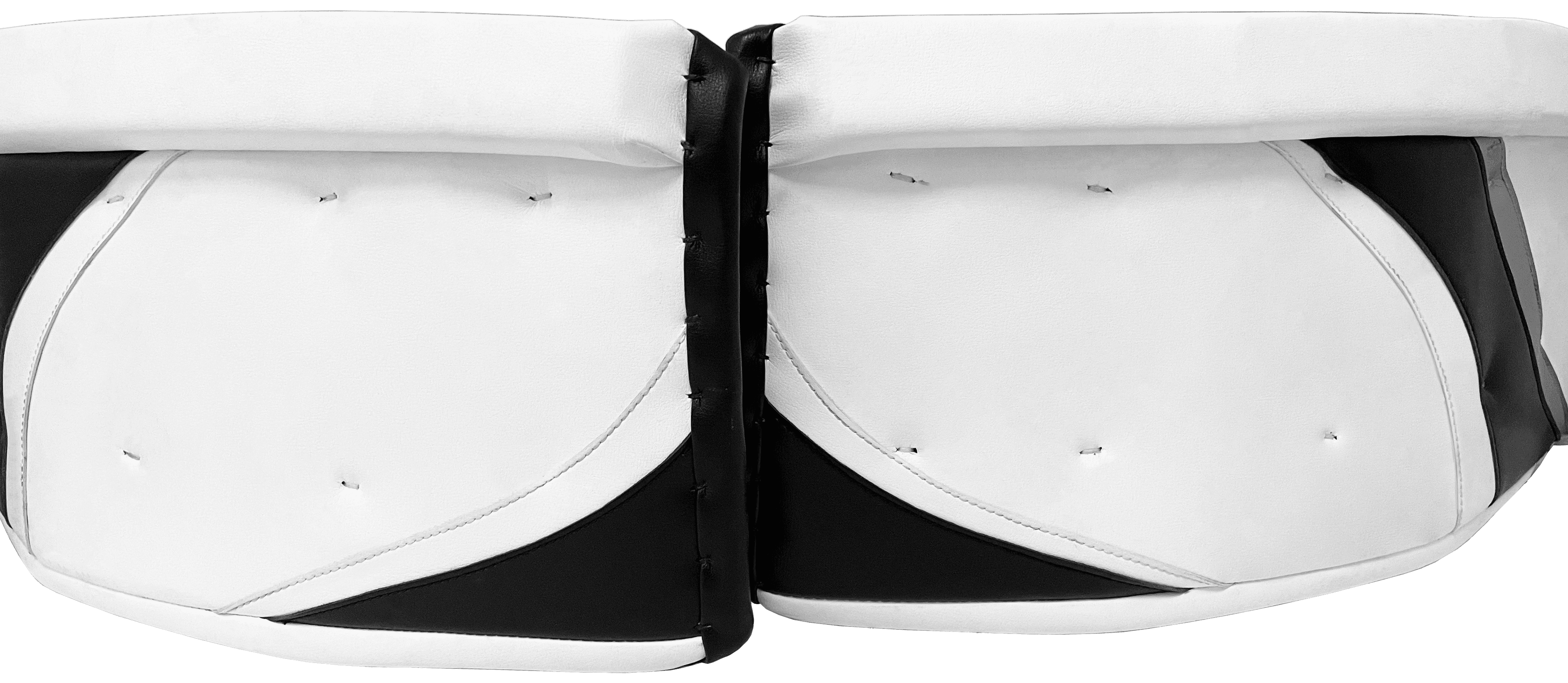 Close up of pad tops