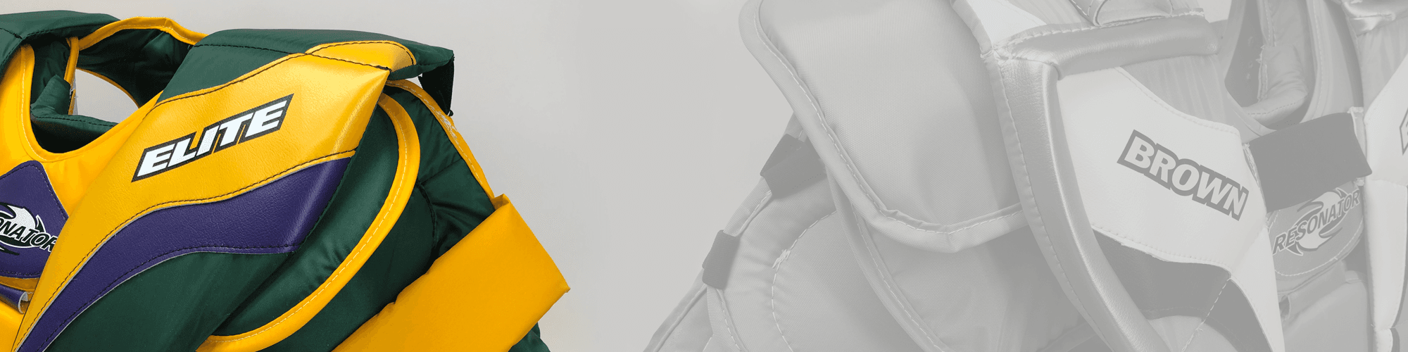 Two chest protectors