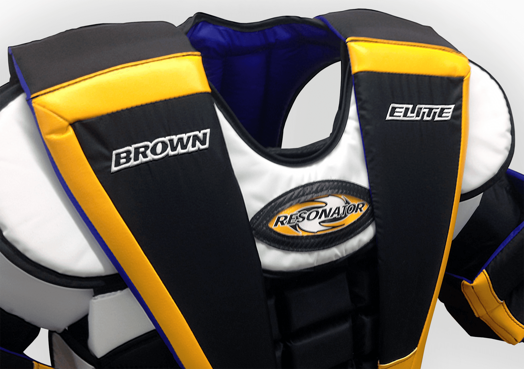 Chest and Arm Protectors - Brown Hockey