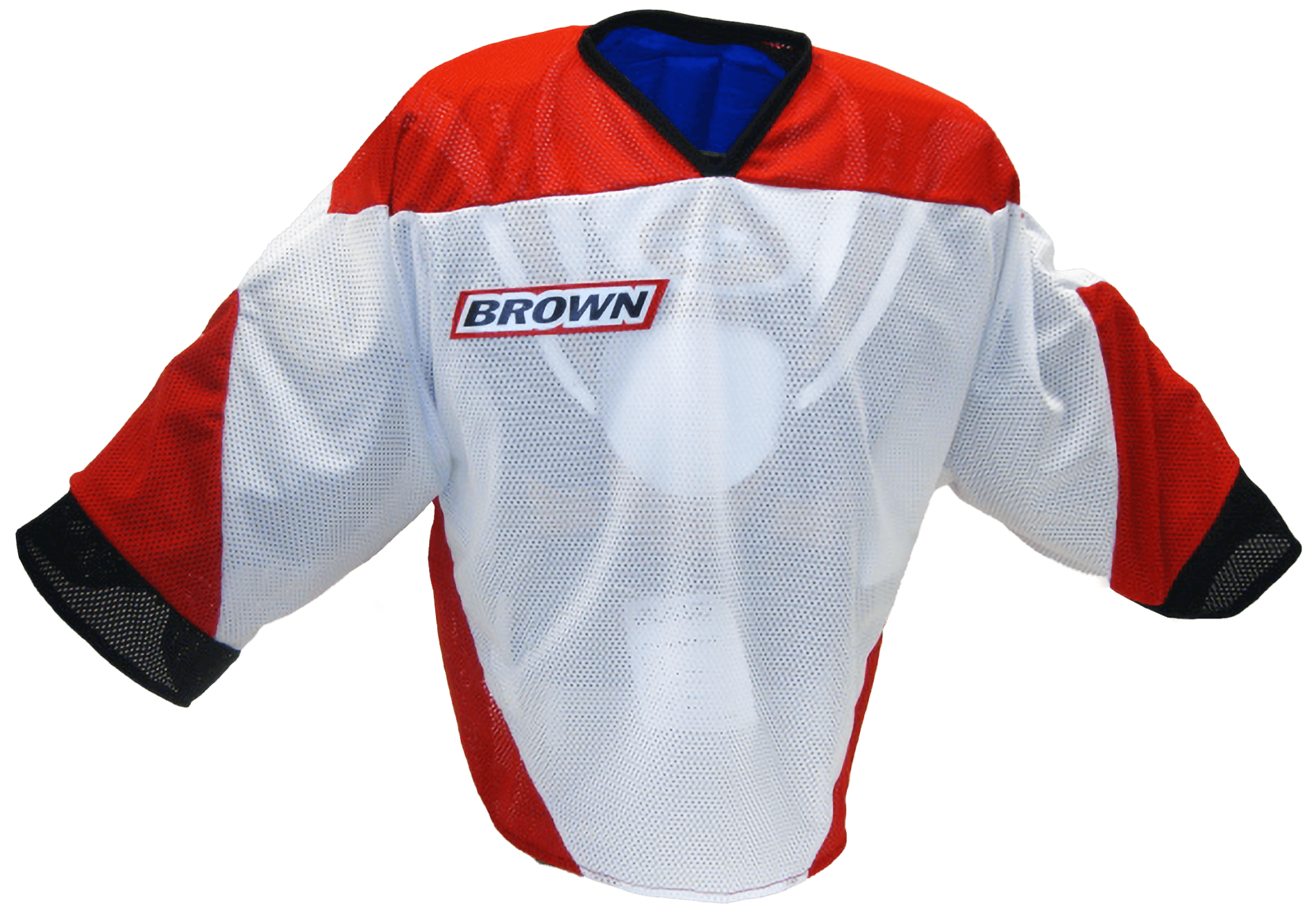 White, red and black jersey