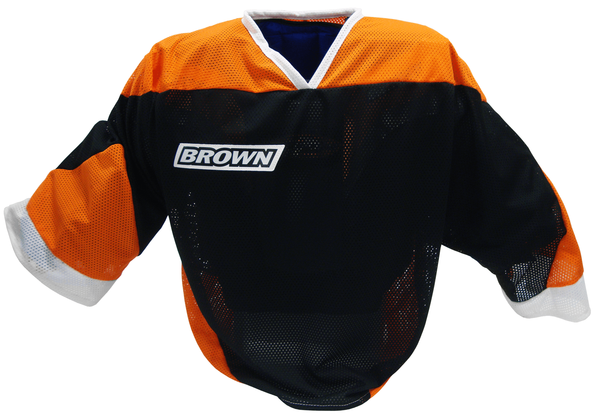 Black, orange and white jersey