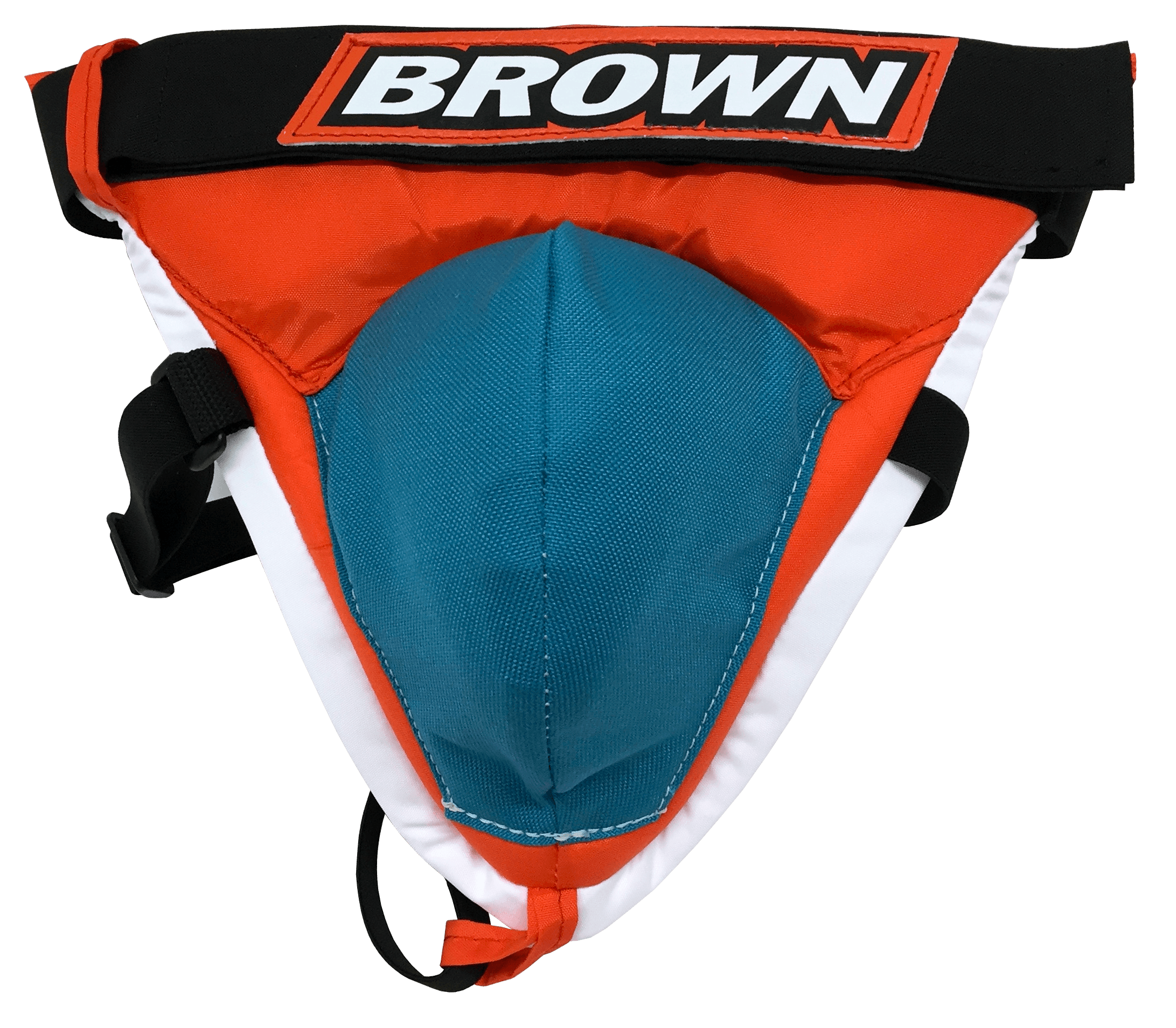 2000 teal, orange, white and black jock