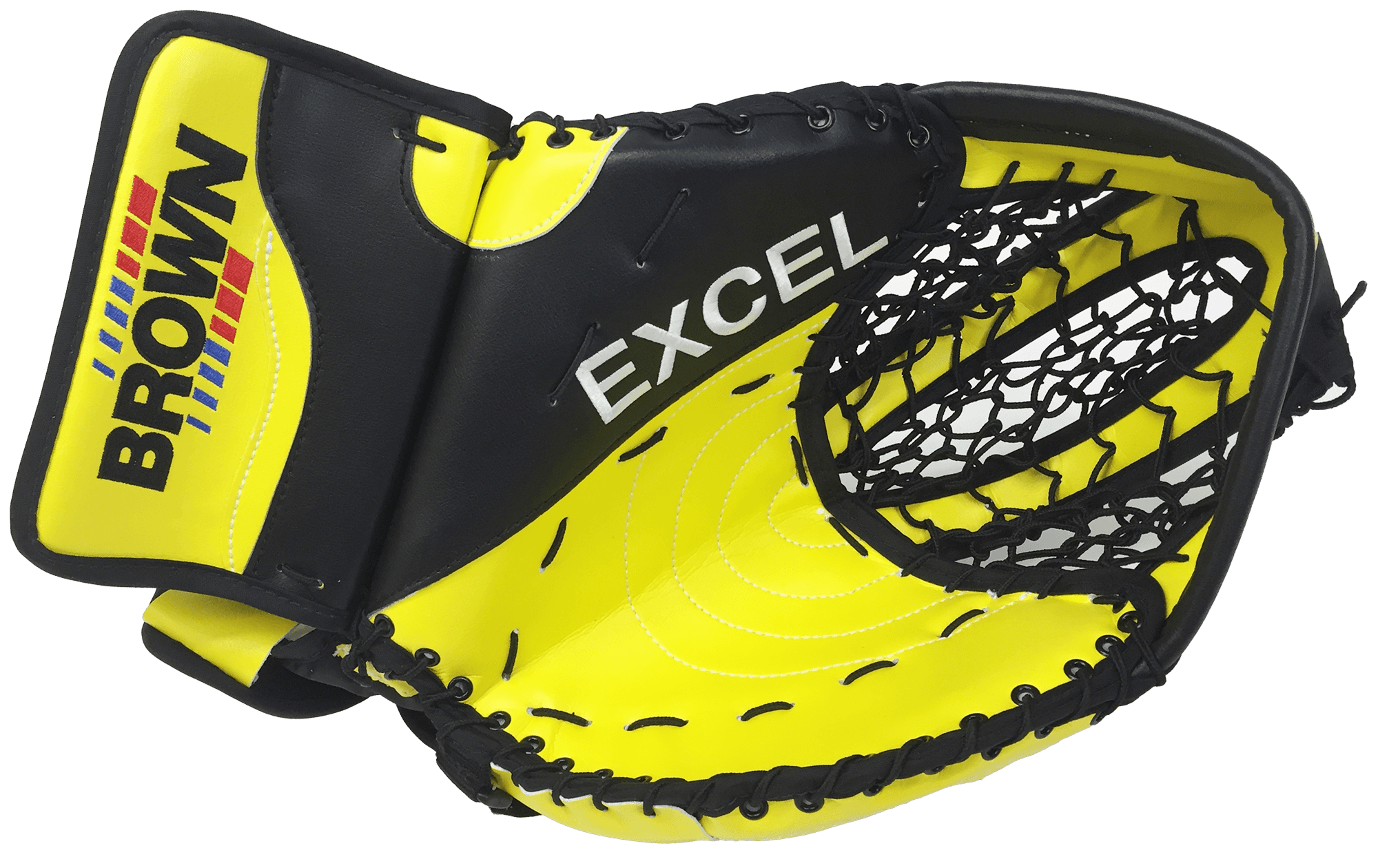 74 catch glove in yellow and black