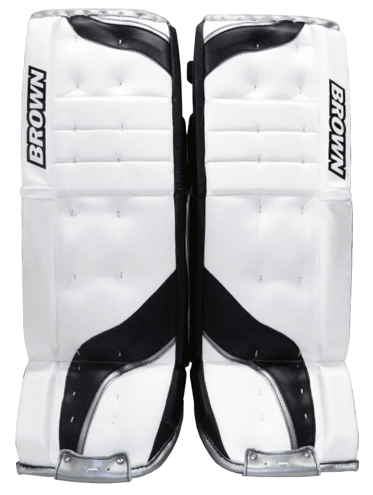 Black, silver, white 2200 leg pad