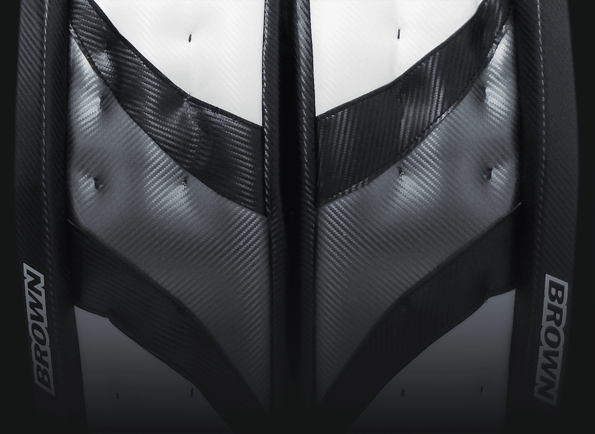 Front of 2550 leg pads