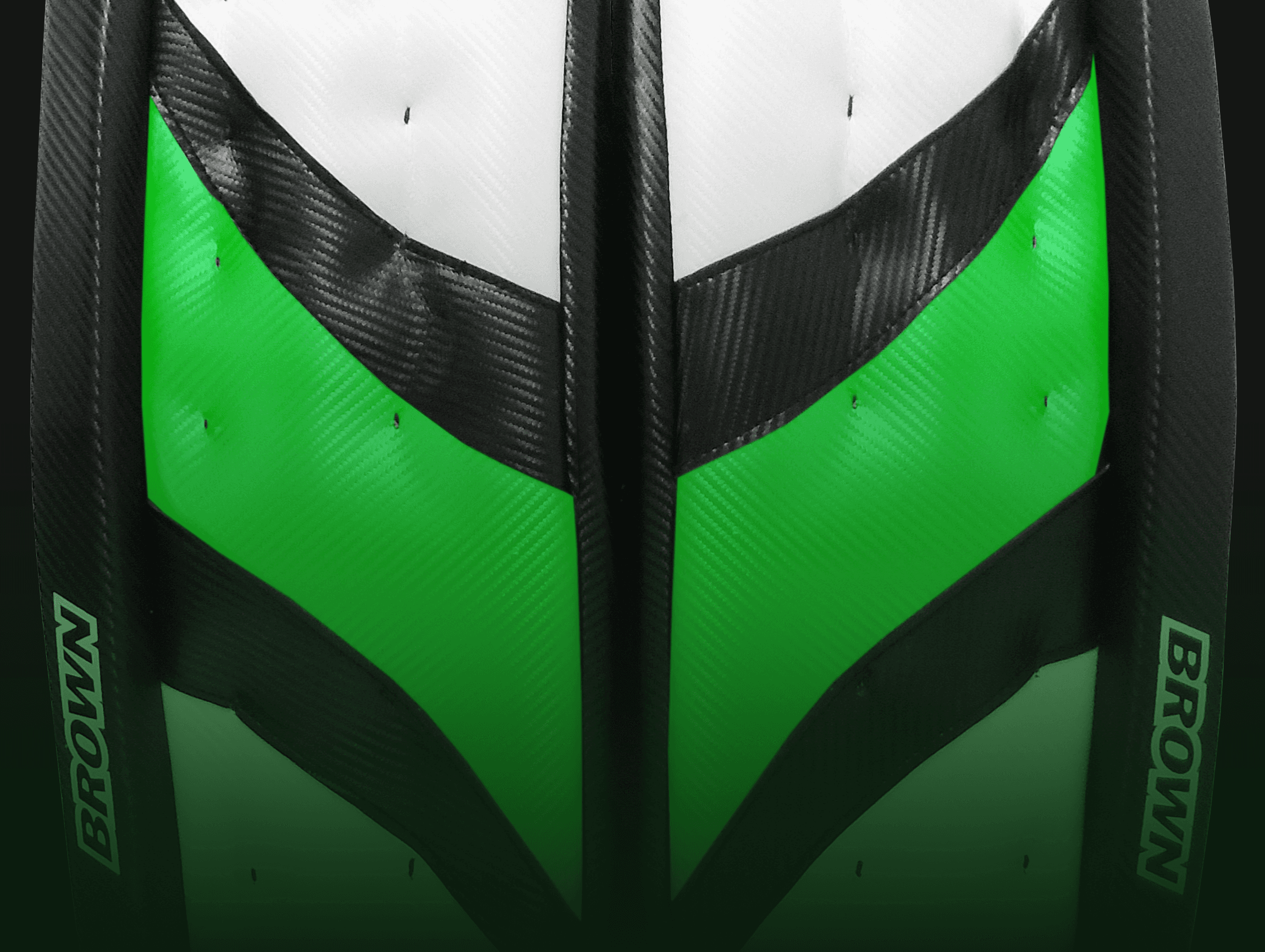 Front of 2575 leg pads