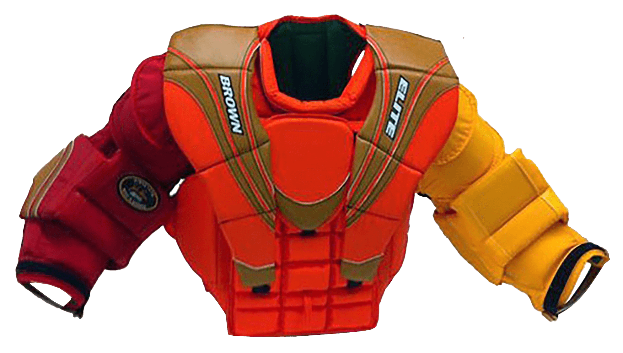 Brown chest protector deals