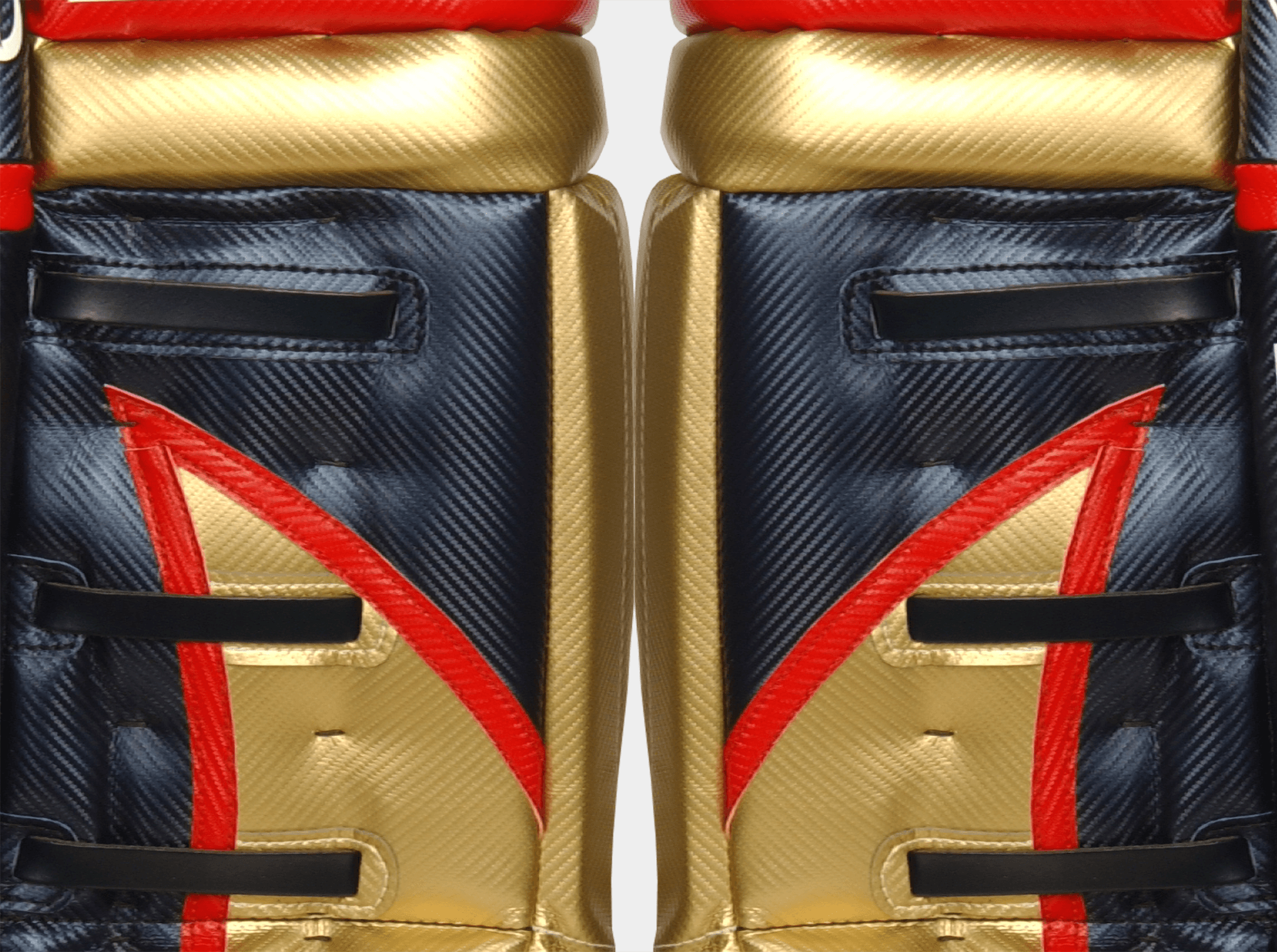 Graphic and shin close up