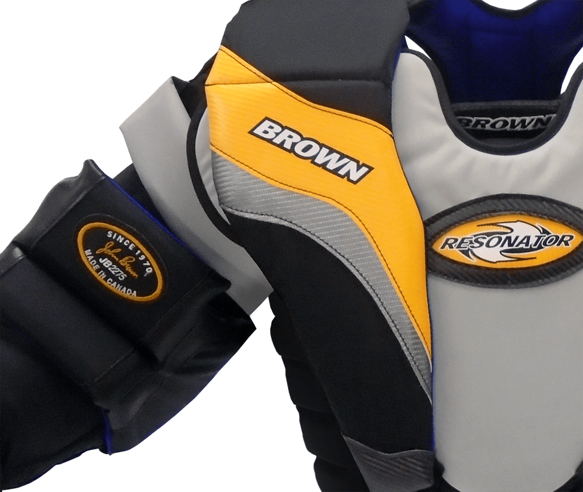 Chest and Arm Protectors - Brown Hockey