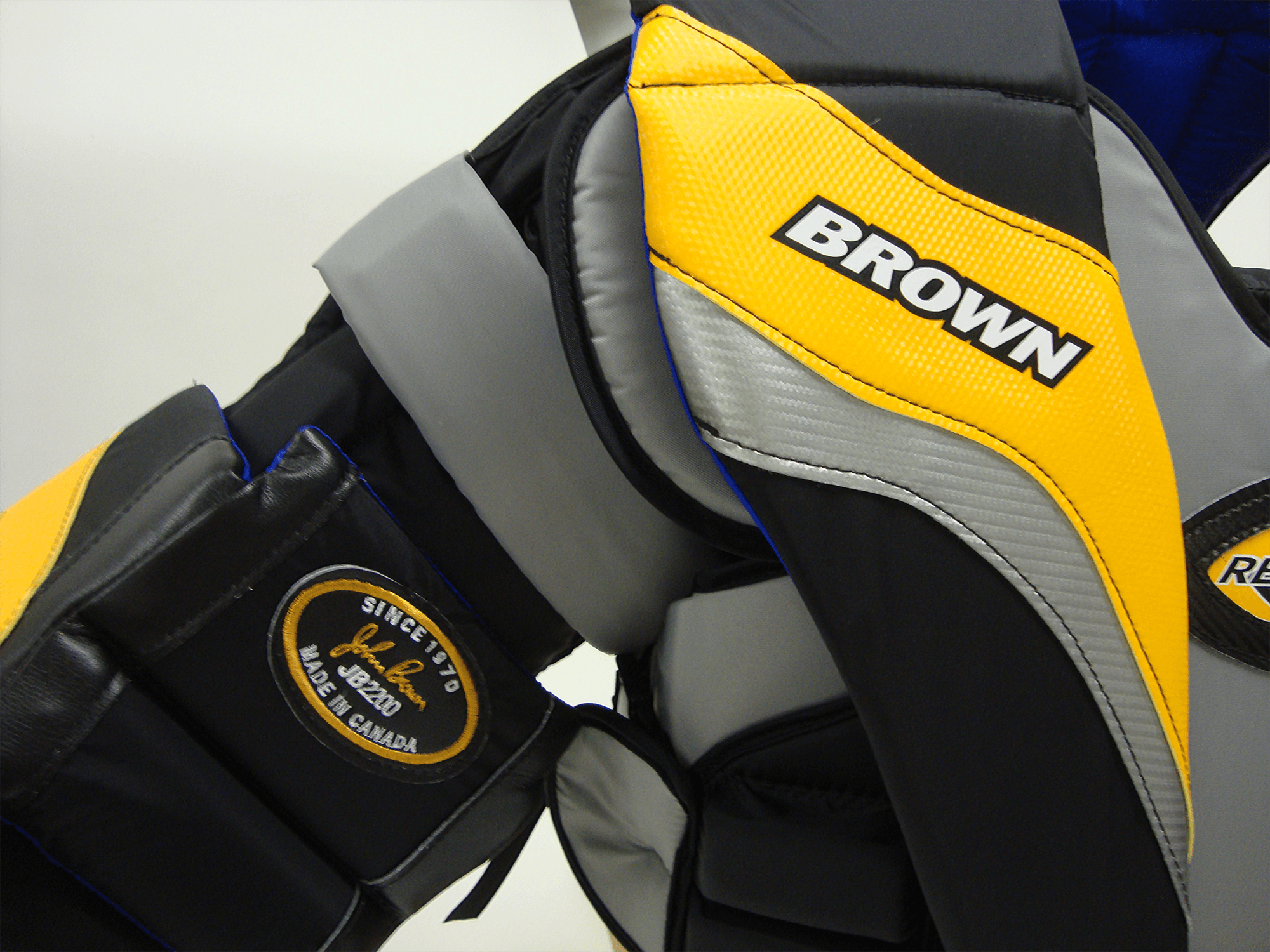 Chest and Arm Protectors - Brown Hockey