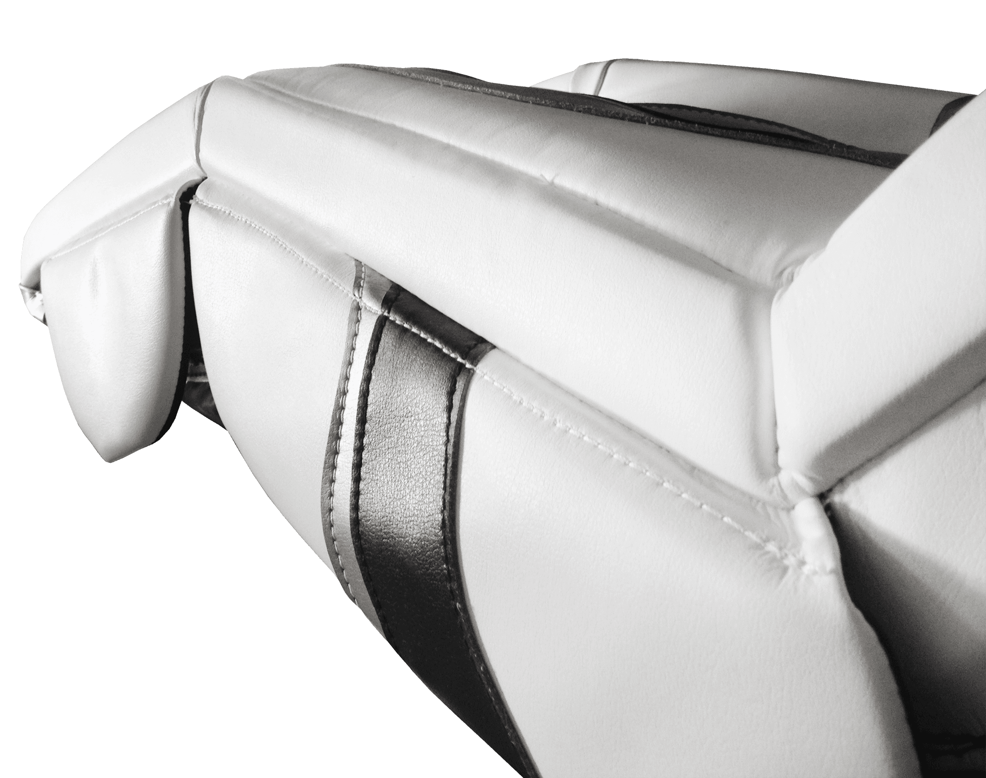 Close up of the leg sliders
