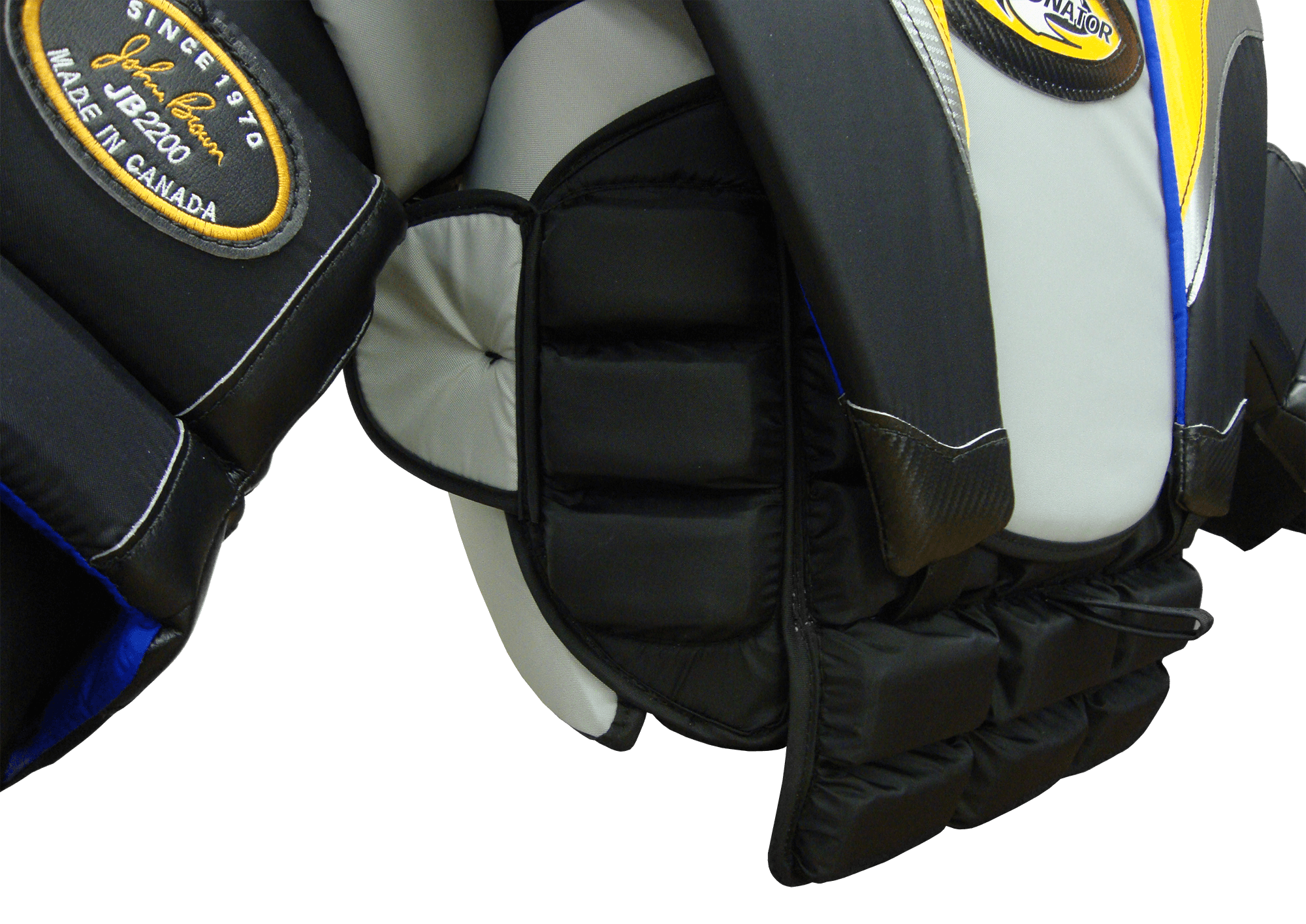 Close up rib protection from the front-side