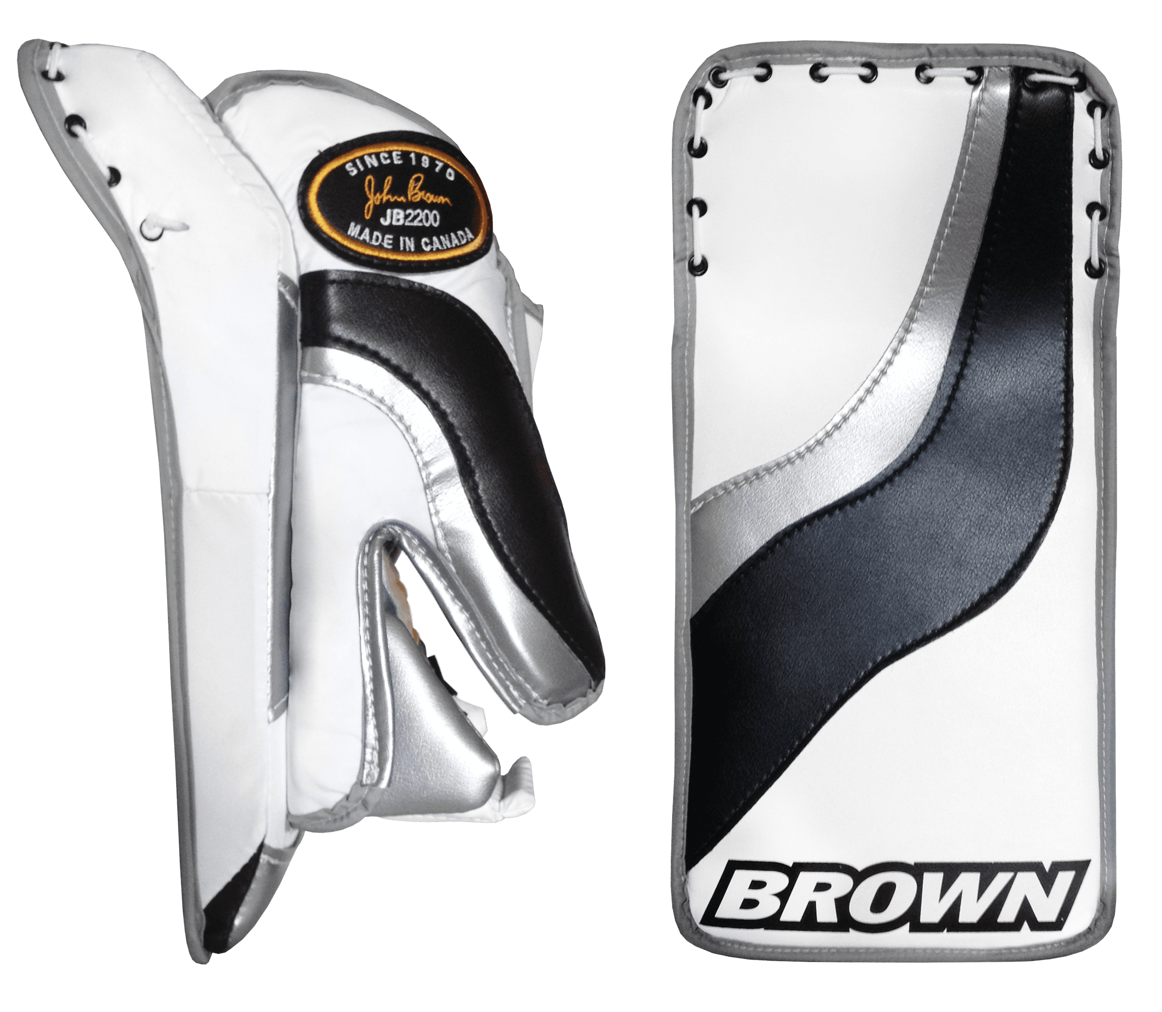 Front and thumb side of 2200 stick glove