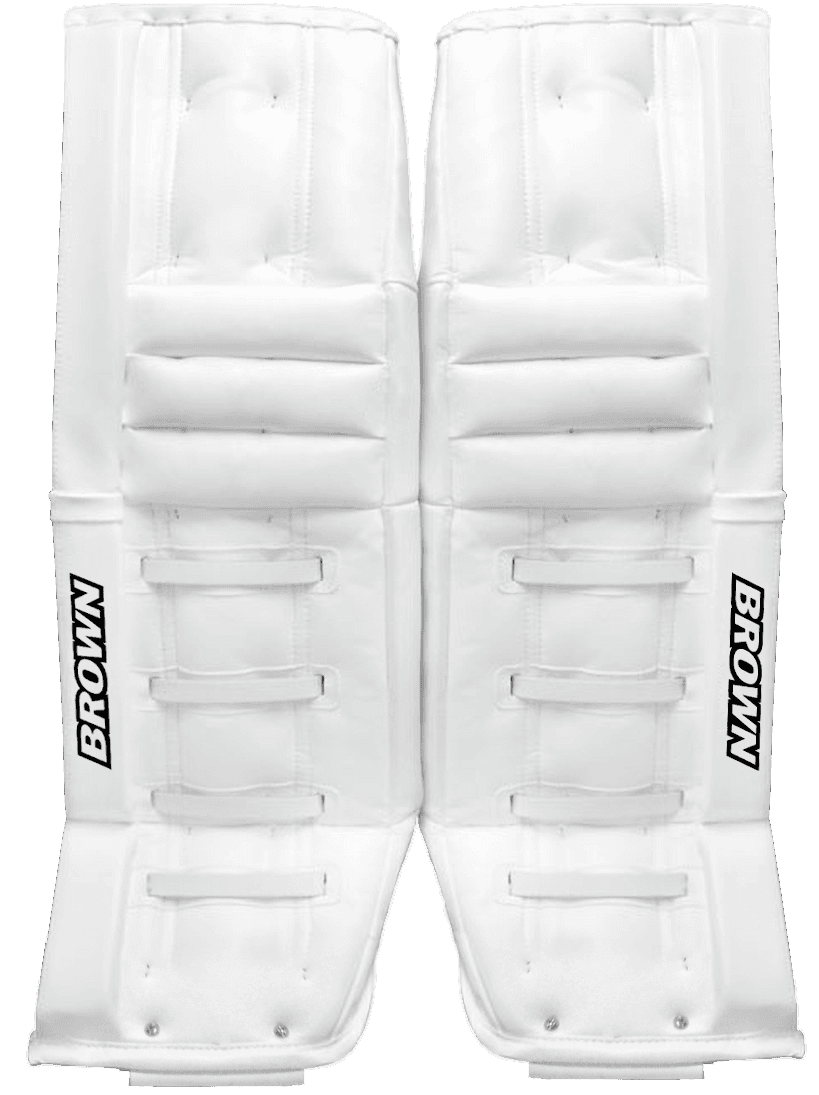 White retro 2200 leg pad