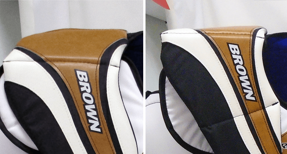 Shoulder wing without and with lift