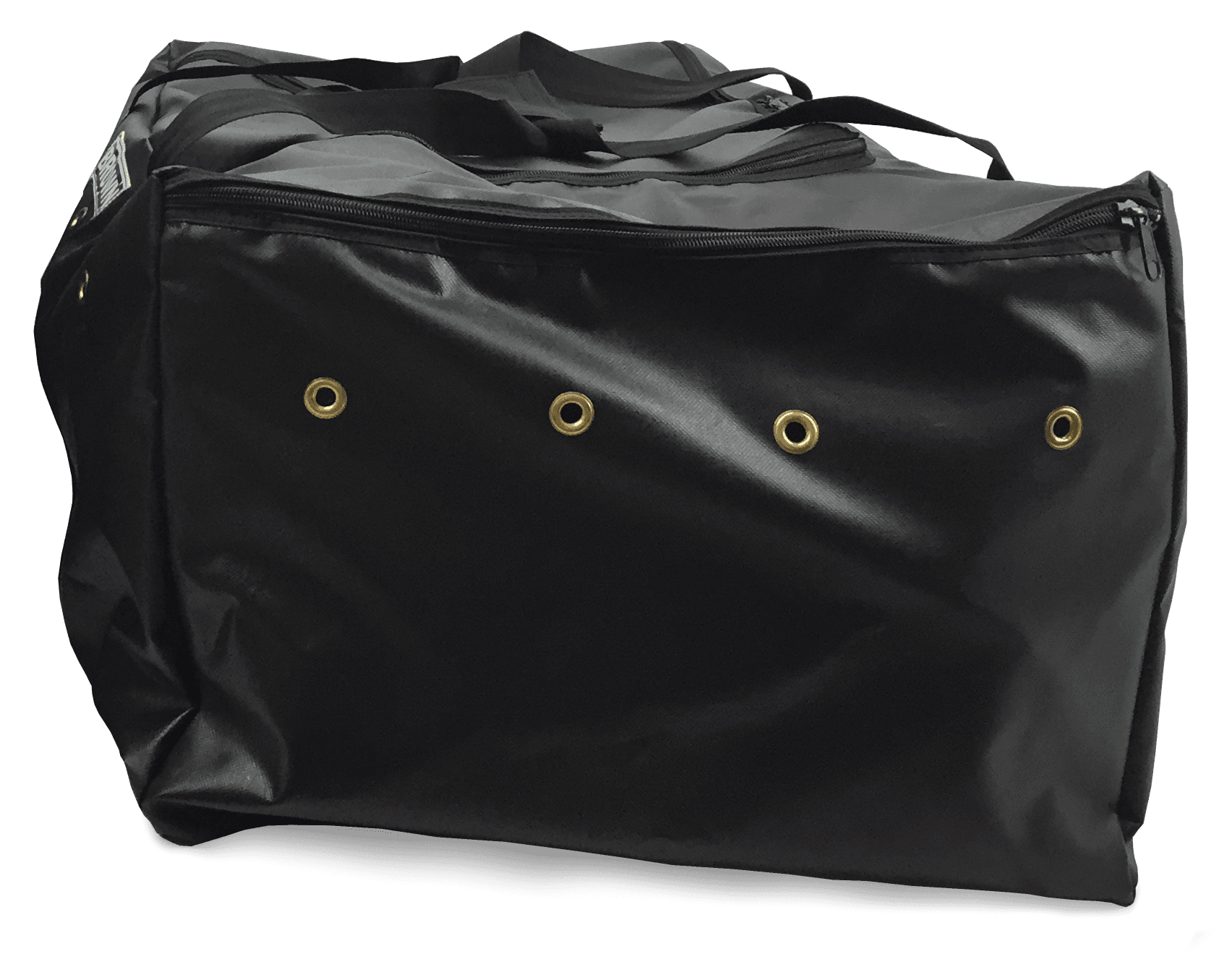 Side profile of the bag showing the rectangular shape