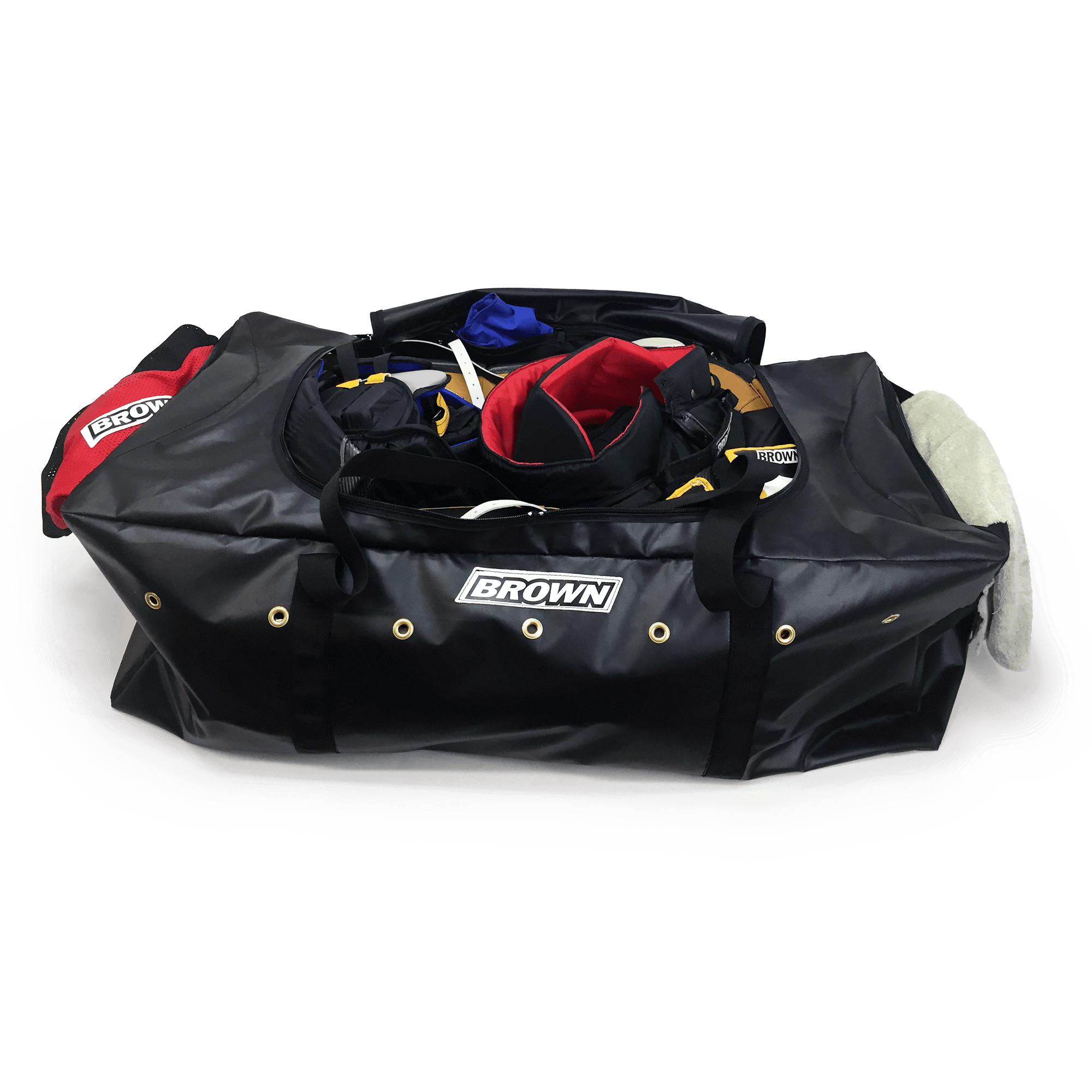 Open 2500 bag with equipment inside