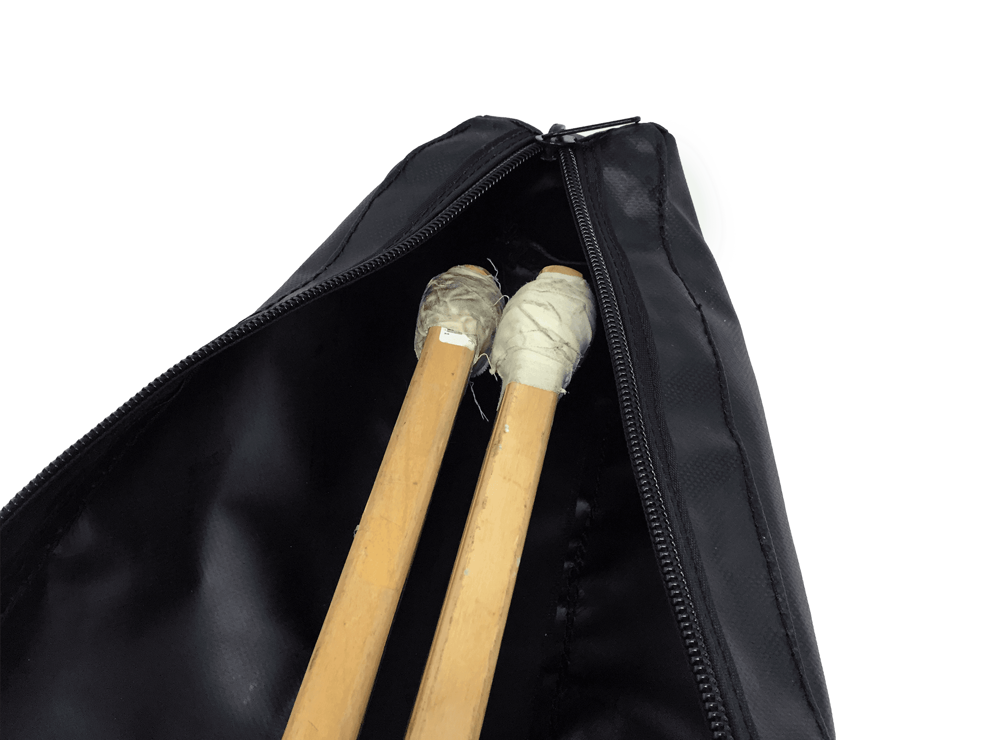 Two sticks in bag