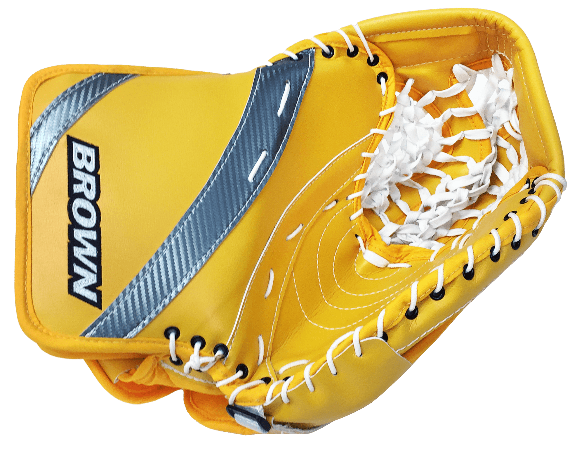 2500 catch glove in sport gold and stainless steel silver