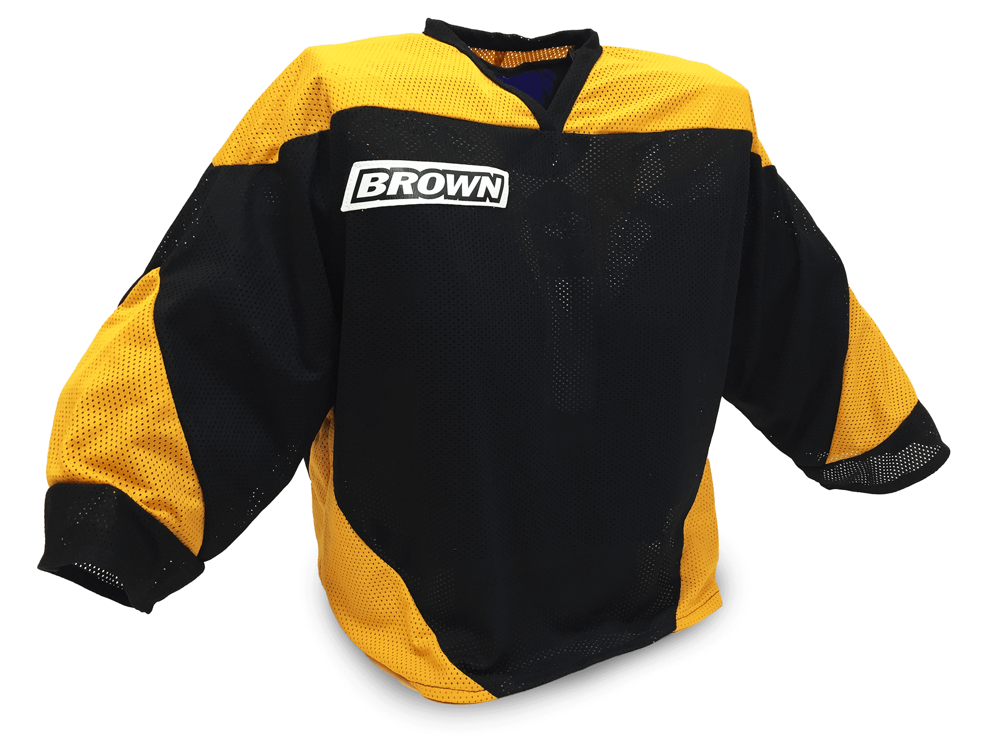 2400 jersey in black and sport gold