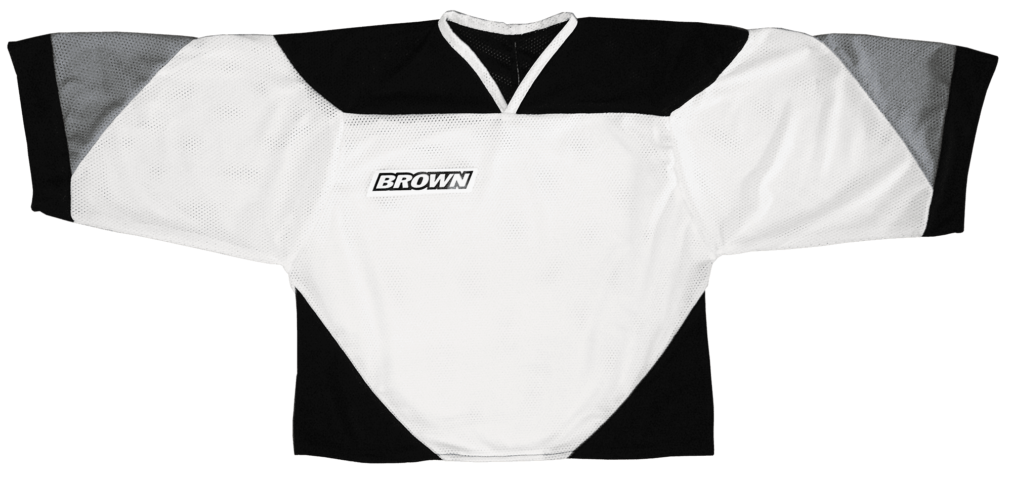 Front of jersey laid flat