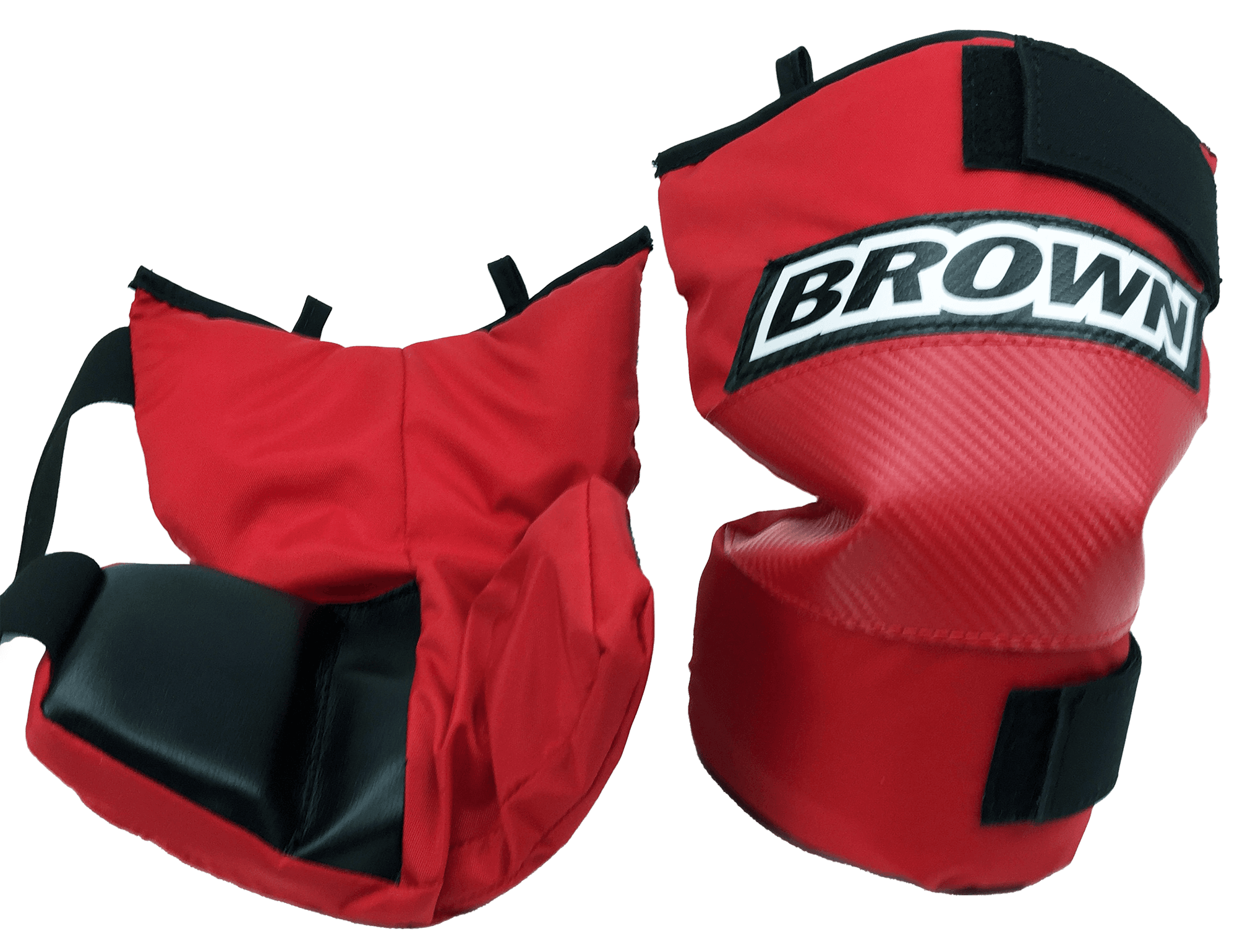 Front and back of 2500 knee pads