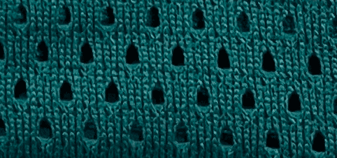 Cyan Green Mesh