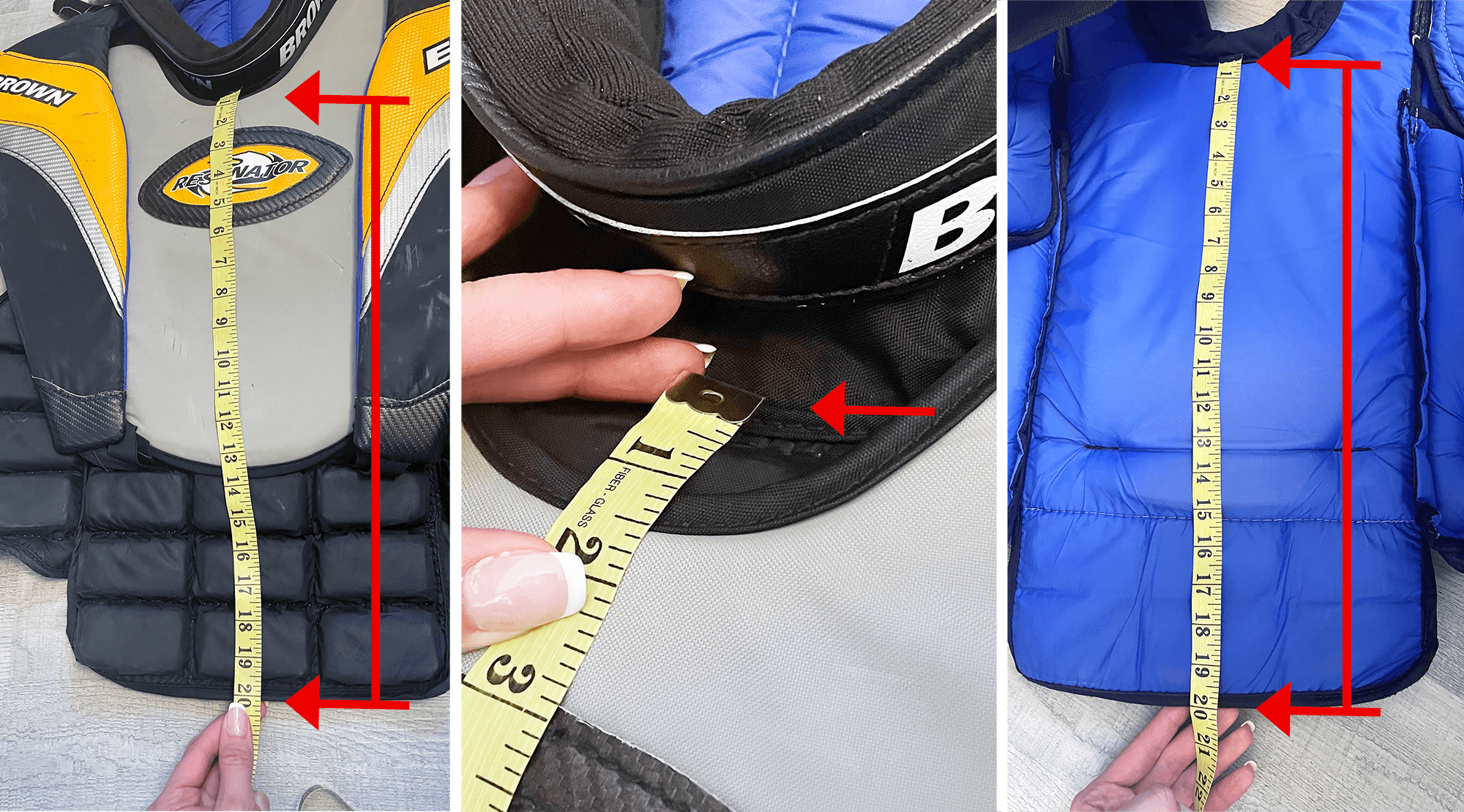 Chest Pad Length
