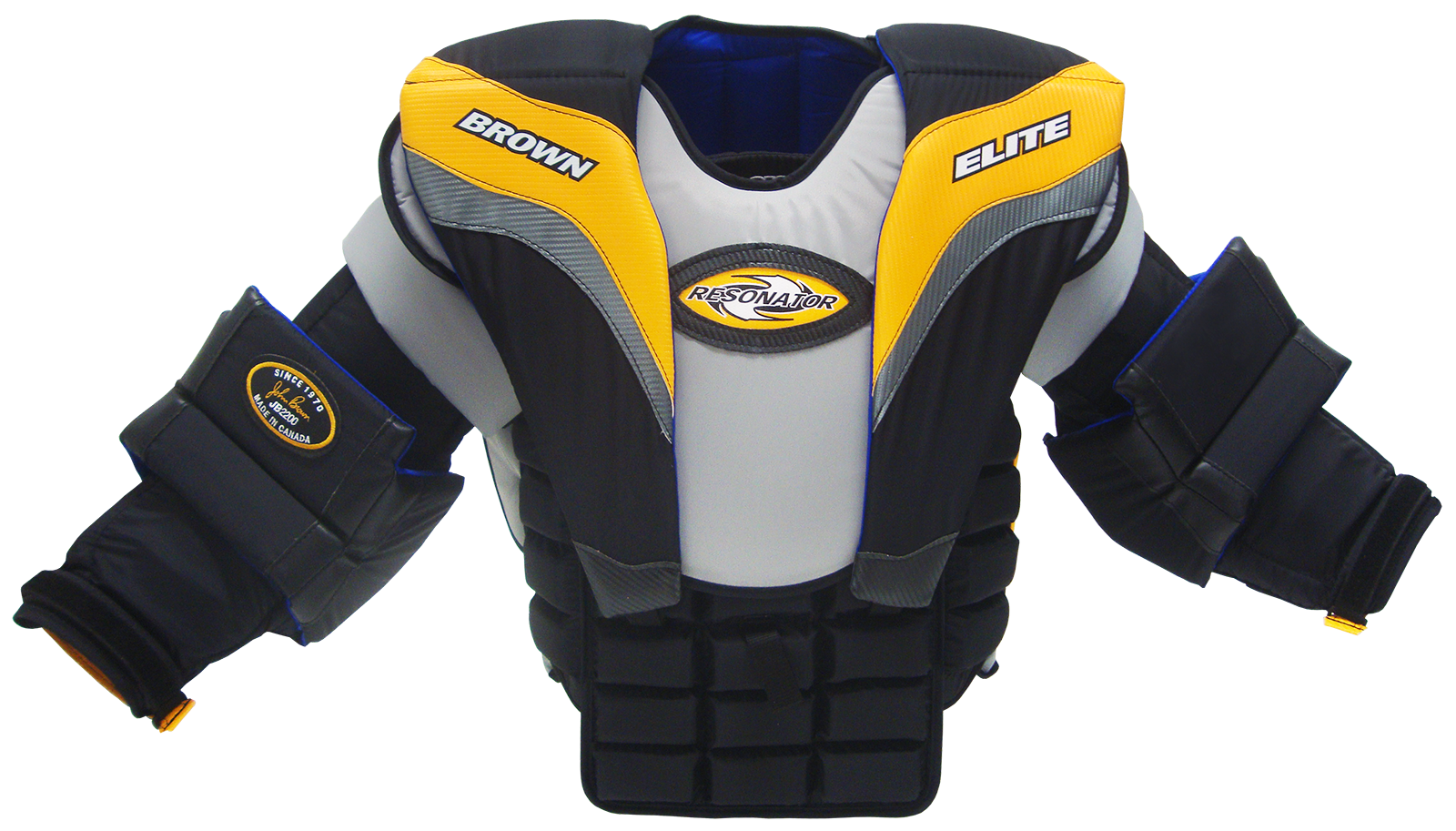 Front view of 2200 chest protector