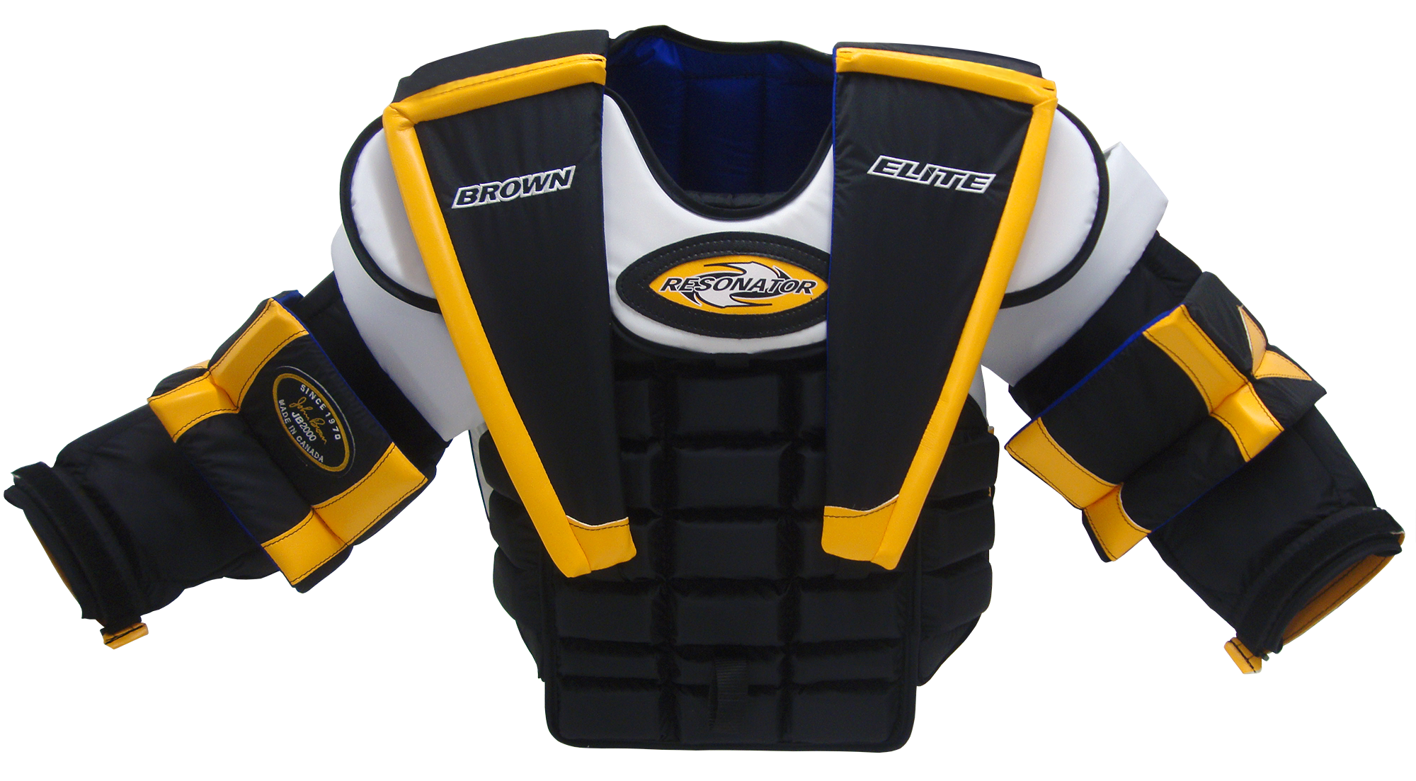 Front view of 2000 chest protector