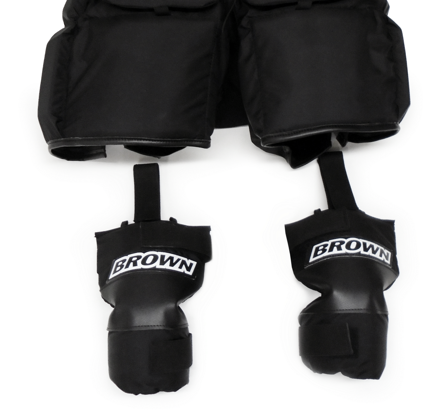 Knee Pads attached to Pants