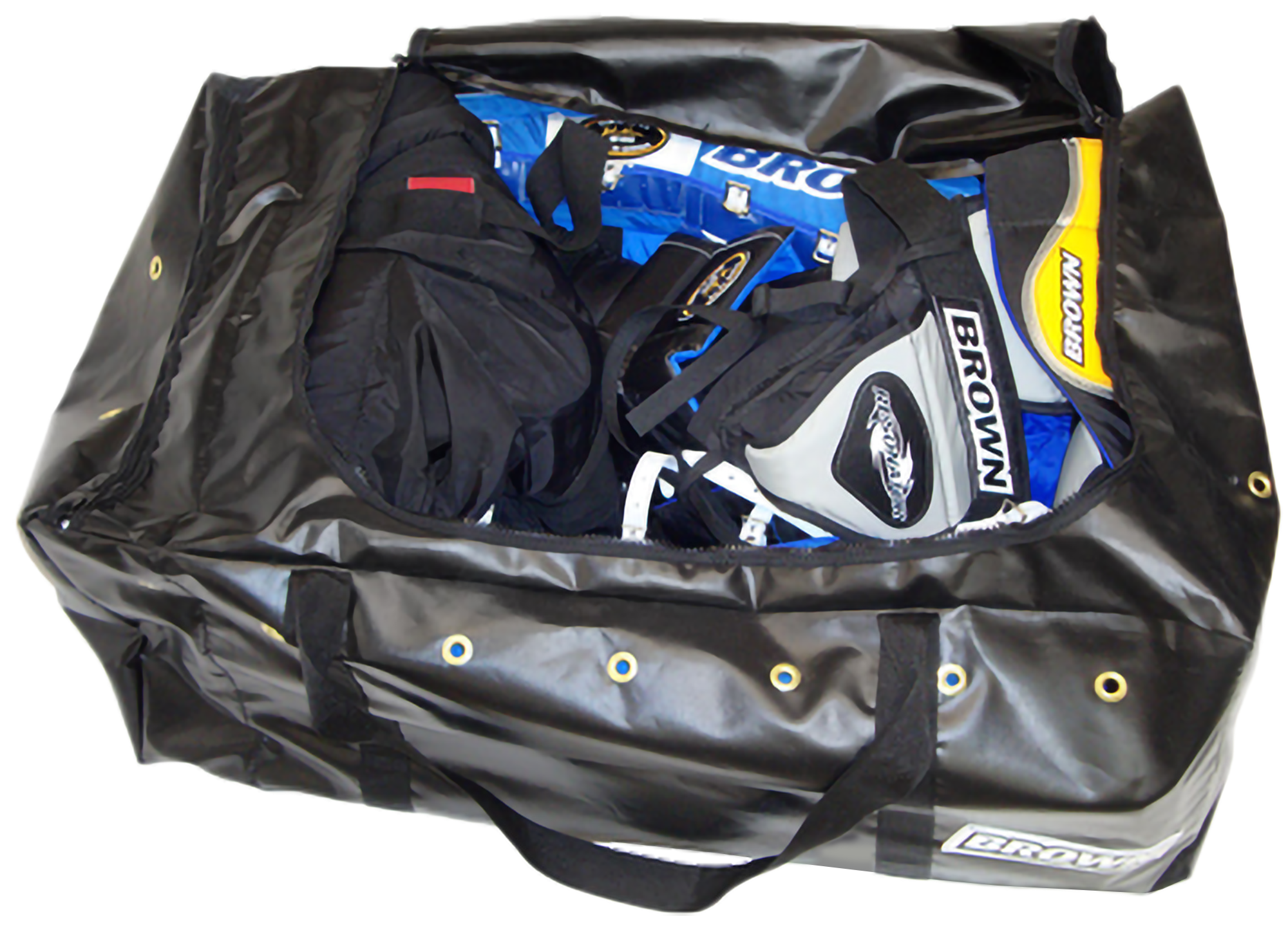 Open 2400 bag with equipment inside