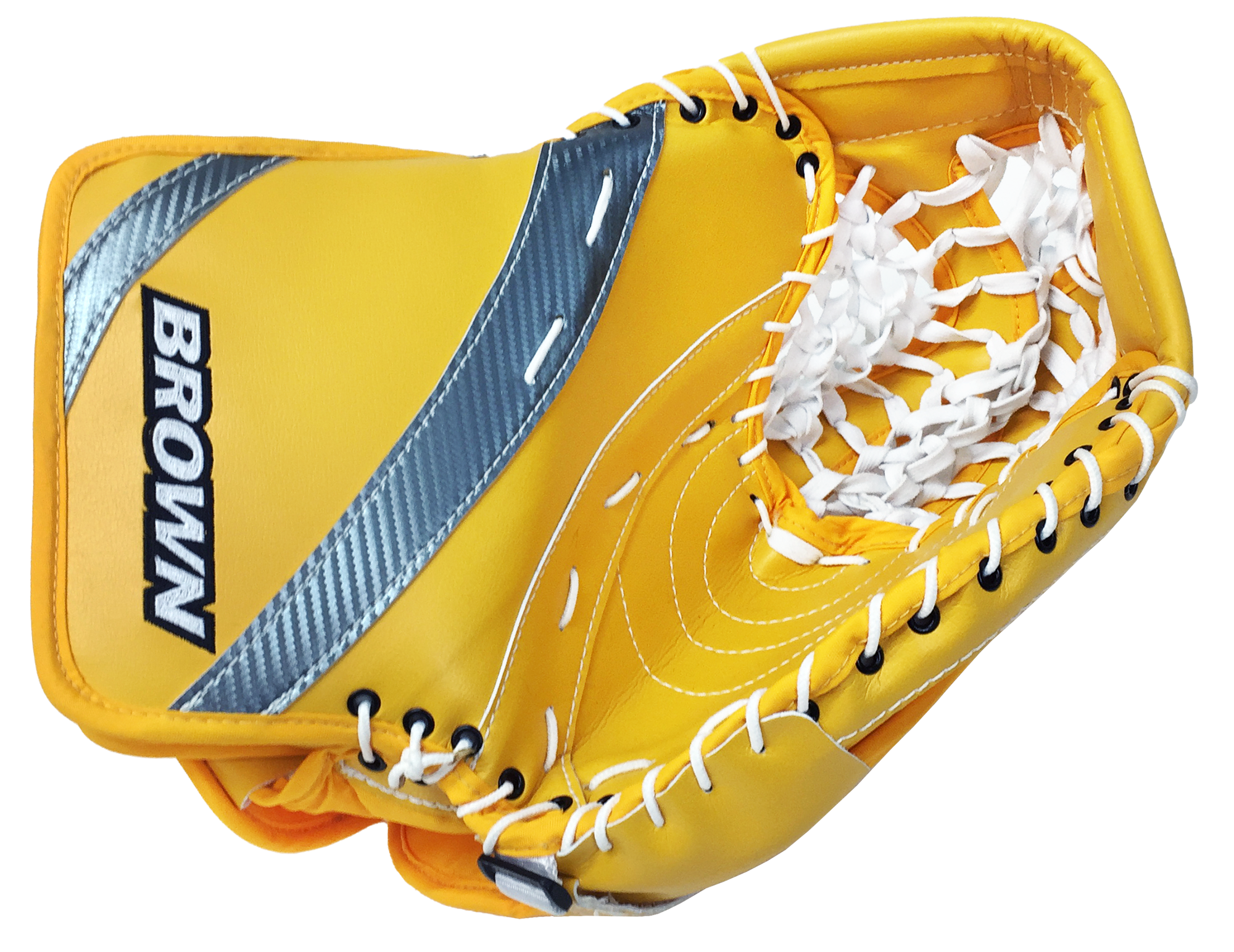 2500 catch glove in sport gold and stainless steel silver
