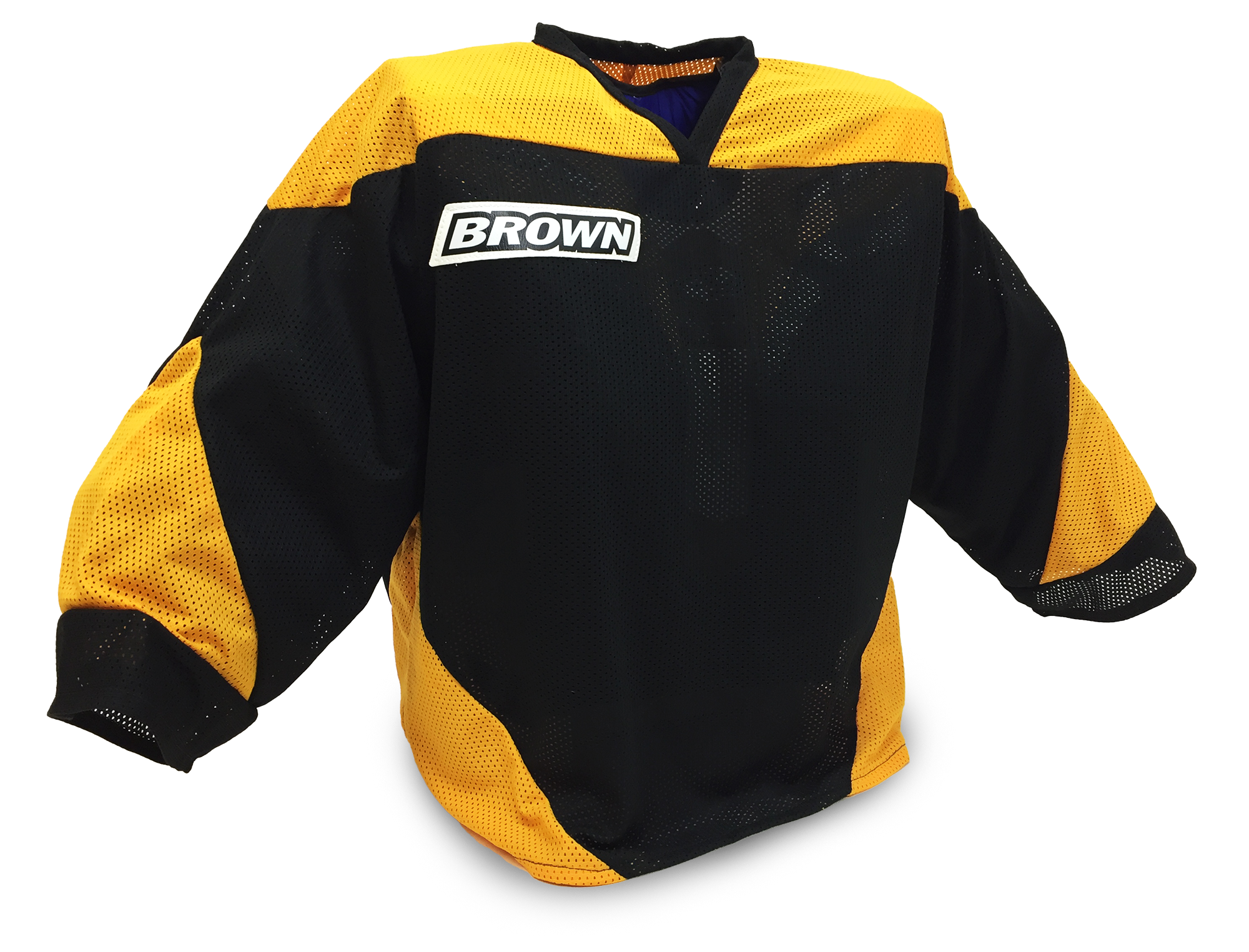 2400 jersey in black and sport gold