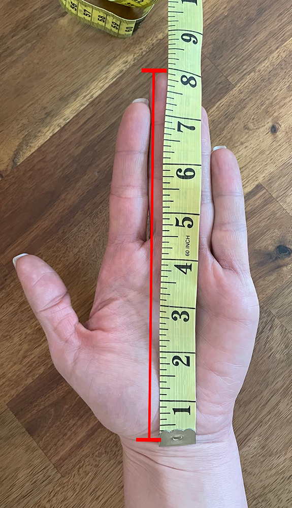 Hand Length Measurement