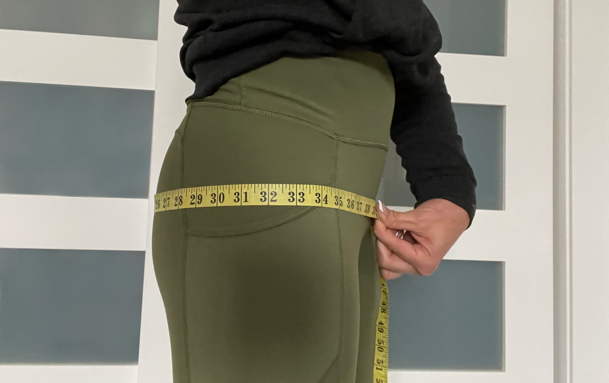Measuring hips