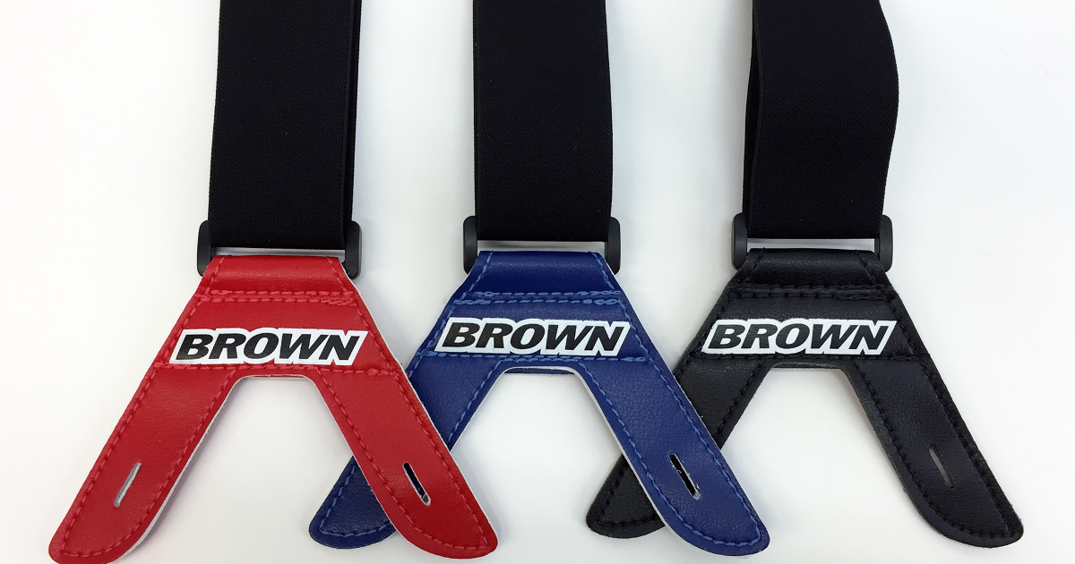 Suspenders Brown Hockey